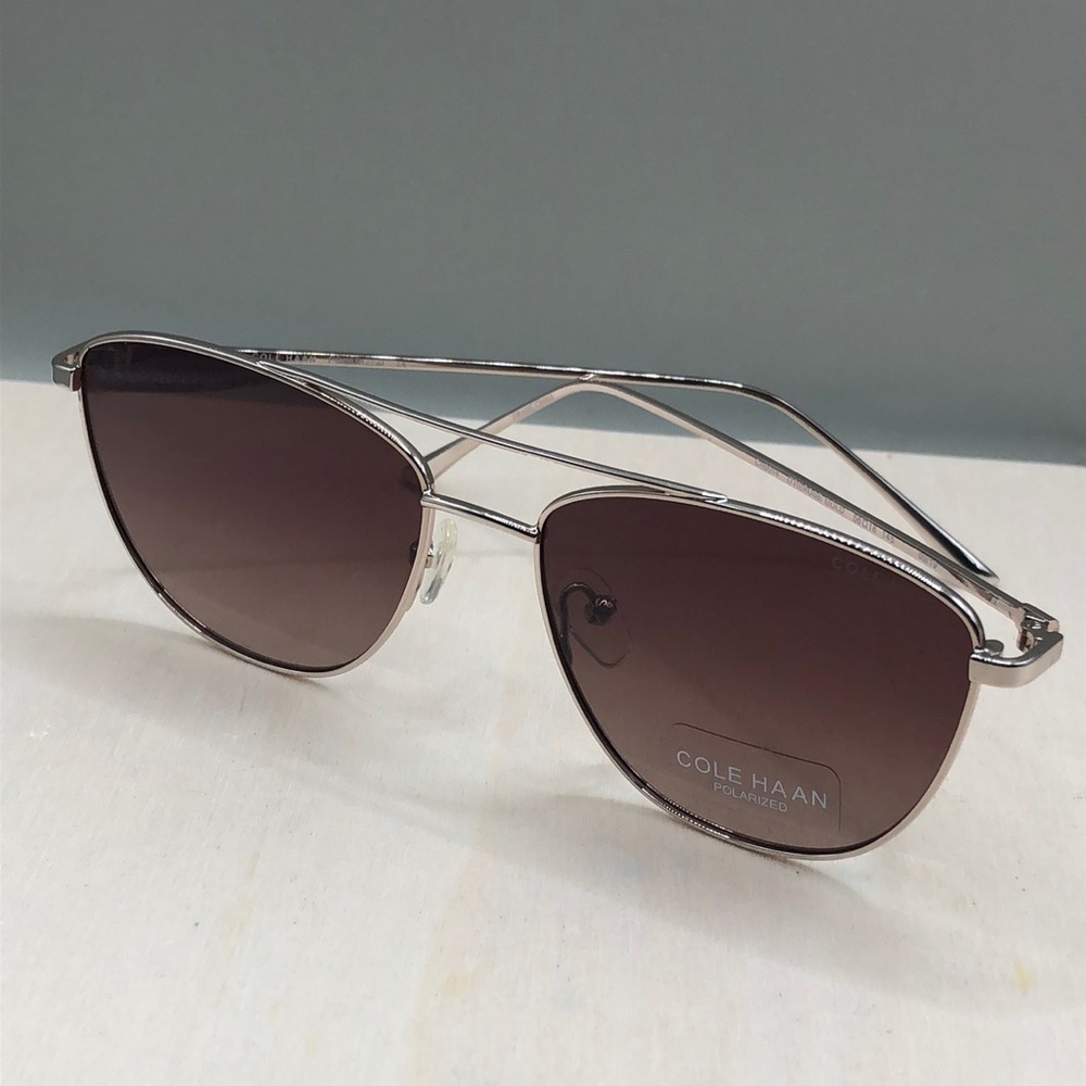 COLE HAAN CH9014 Rose Gold 56/16/145] POLARISED aviator style.